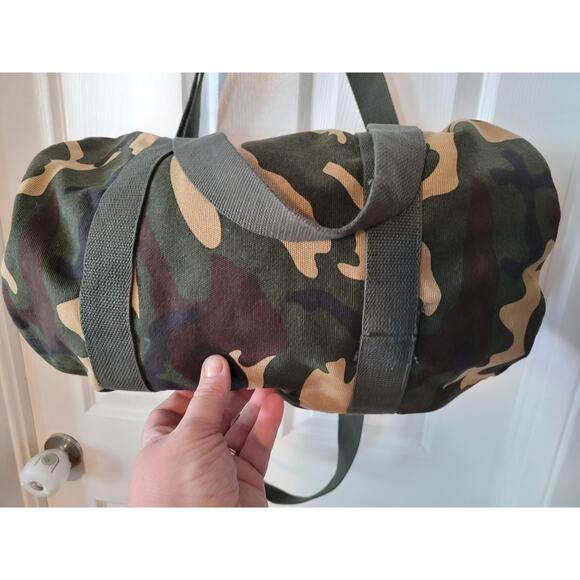 Rothco Tactical Shoulder Bag Canvas Gym Camo Duffle Carry Tote Gun Range - Picture 5 of 10